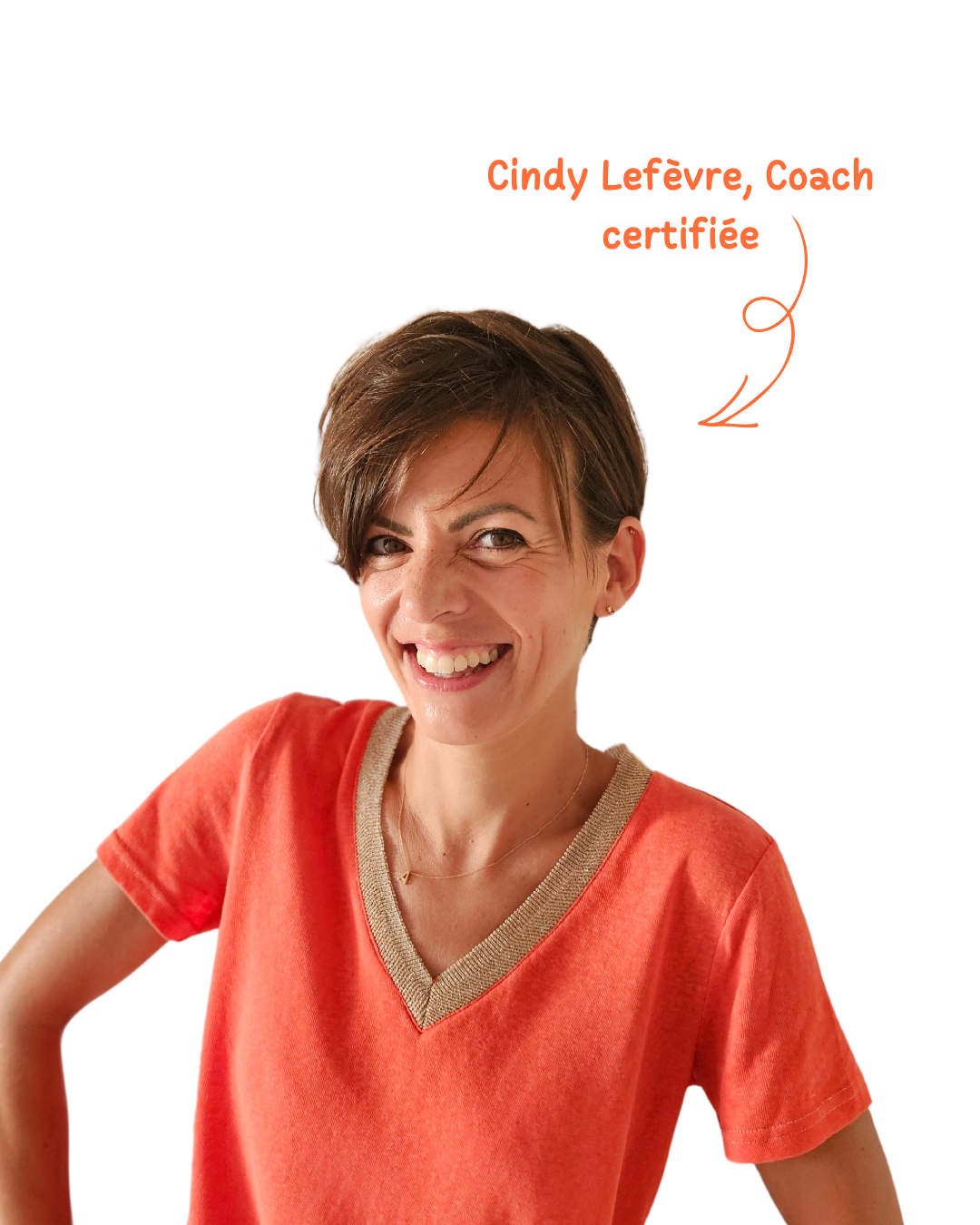 Cindy Lefèvre, coach certifiée